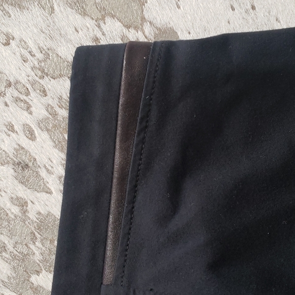 Helmut Lang Pant Leather Contrast Detail SzS - Picture 6 of 8